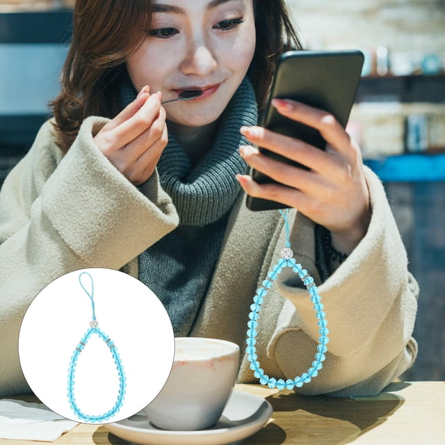 GAXIRE 2Ud Correa De Mano Para Teléfono Con De Cristal Decorativa En Varios Colores