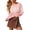 Print Pink White, variant on PRETTYGARDEN Women's Fair Isle Oversized Sweater Relaxed Fit, Soft Cozy Knit, Long Sleeve Pullover, Crew Neck, Going Out Tops, Fall Holiday Outfits, Winter Fashion Clothing