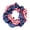 Navy American Flag, variant on Patriotic Hair Scrunchies, American Flag Stars and Stripes Satin Hair Ties, Soft Elastic Oversized Ponytail Holder for Independence Day, Red White and Blue Hair Accessories for Women and Girls