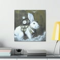 thumbnail image 4 of Arctic Hare Steampunking - Canvas, 4 of 10