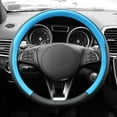 thumbnail image 7 of FH Group Microfiber Leather Steering Wheel Cover Fits 14.5" - 15.5" w/ Dash Mat, 7 of 7