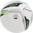 thumbnail image 2 of Champion Sports Futsal Ball - Futsal Soccer Ball - Indoor and Outdoor Ball - White/Green/Black/Gray - Size 3.7 inch, 2 of 6
