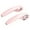 Pink, variant on Bike Handlebar Ends, 1 Pair PP Mountain Bike Handlebar Bar Ends Hand Grip 22.2mm Black