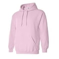 thumbnail image 3 of Gildan Fleece Pullover Hoodie for Men | Heavy Blend Warm Cozy Hooded Sweatshirt for Warmth & Comfort in Light Pink,8 oz. 50/50 Cotton/Polyester- Size M, 3 of 5