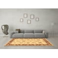 thumbnail image 3 of Ahgly Company Indoor Square Persian Brown Traditional Area Rugs, 5' Square, 3 of 4