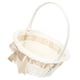 thumbnail image 2 of Cesta de flores con asa Cesta de almacenamiento Cesta vacía Cesta de Pascua Cesta de niña de las flores de boda, 2 of 7