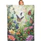thumbnail image 1 of Manta con mariposas y flores: franela ultra suave de primera calidad, cómoda, cálida, 60 x 80 pulgadas, ideal para viajes, sofá, decoración de sala de estar y regalos para niños, niñas y mujeres, 1 of 6
