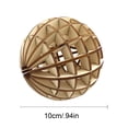 thumbnail image 3 of Diy Wooden Assembled Hollow Out Decompression Toy For Children Manual Assembly Skill Building Educational Puzzle Fun For Kids Hands On Activity, 3 of 7