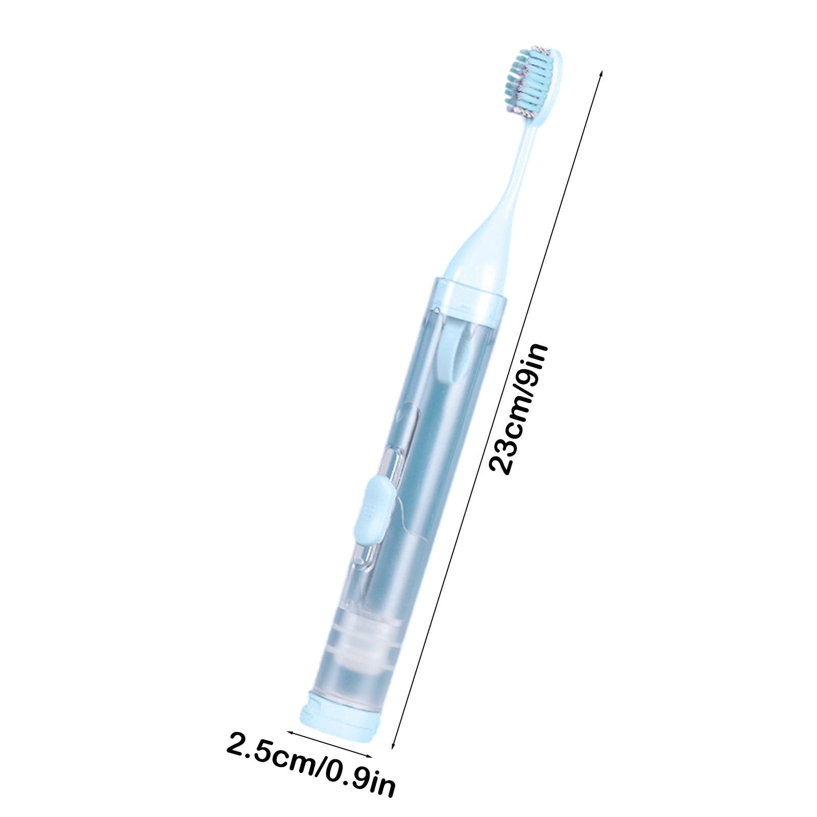 3 Set of Portable Orthodontic Toothbrush Teeth Toothpaste Toothbrush 2 In 1 Folding Travel Soft Bristle Toothbrush Toothbrush Organizer Toothpaste Toothbrush