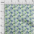 thumbnail image 2 of oneOone Popeline de Coton Tissu Vert Abstrait Floral Matériel de Robe Tissu Imprimé Tissu au Mètre 56 Pouces de Large, 2 of 4