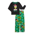 thumbnail image 3 of NIRHekf Christmas Grinnch Family Matching Pajamas Sets, Monster Grinnch Printed Crew Neck Loungewear Outfits, Ideal Xmas Gifts for Family.Size Kids:130, 3 of 7