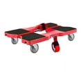 thumbnail image 2 of Snap-Loc Caster 4" Inch Industrial Polyurethane Swivel 375 Lb Easy Rolling Heavy Duty 4 Inch Swivel Caster With Standard Size 2-3/8 Inch X 3-5/8 Inch Slotted Plate! SLAC4SP, 2 of 4