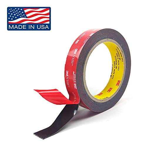 black double sided tape heavy duty