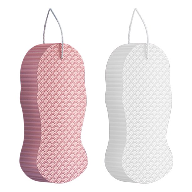 Esponja de baño exfoliante 3D ultra suave con diseño de cordón para adultos
