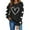 Black, variant on Women's Valentine's Day Sweatshirt Oversized Love Heart Long Sleeve Crew Neck Pullover Tops Spring Fall Winter