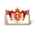 thumbnail image 1 of Norway National Emblem Country Symbol Photo Wooden Photo Frame Tabletop Display, 1 of 3