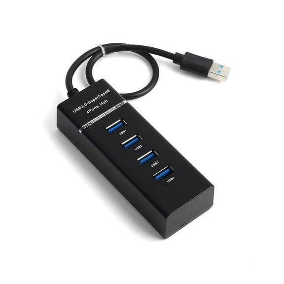 High Speed 4 Port USB 3.0 Multi Hub Splitter Expansion USB Hub for Desktop PC Laptop Adapter
