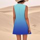 thumbnail image 3 of WILLBEST Vestidos De Lino Para Mujer Vestido De Lino Para Mujer Vestido De Playa Informal Hasta La Rodilla Vestido Sin Mangas Vestido Casual Estampado De Verano Con Bolsillos 2826, 3 of 3