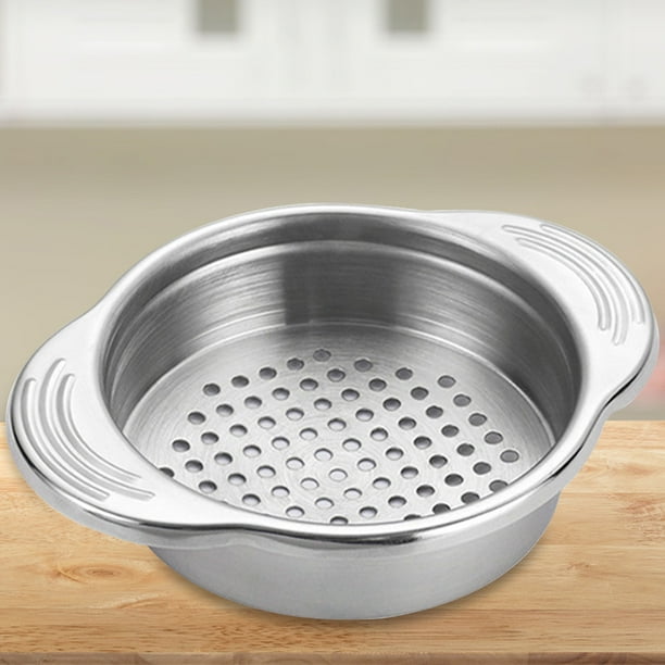 Colador de latas de acero inoxidable 304, colador de atún Universal de 3,2 pulgadas, apto para lavavajillas