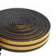 thumbnail image 5 of Paquete de 2-3 cintas autoadhesivas de espuma de 5 ventana, puerta, tirarere de sellado, x 6 mm, color negro , 2 piezas perfecl Tira de sellado de exclusión de puerta, 5 of 6