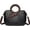 Black, variant on Satchel Bag for Women Crocodile-Embossed Pattern Handbag Ring Top Handle Shoulder Bag Embossed Leather Tote Purse