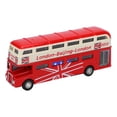 thumbnail image 2 of Bus Toy, 1:90 Safe Bus Toy With Light, Electric Bus Toy, Exquisite Workmanship For Collection Decoration Red, 2 of 8