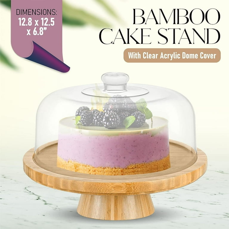 6 in 1 Amazing Cake Stand Cake Tray with Lid - China Cake Stand