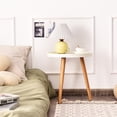 thumbnail image 4 of Set of 2 Small Round Side Table Sofa Coffee End Accent Table Nightstand Home, 4 of 12