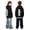 0#$-Black708, variant on Hiijoy Hoodie for Toddler Boys Girls Fashion Long Sleeve Sweatshirt Pullover, Black, Sizes 2-12