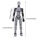 thumbnail image 3 of 13 Figura de acción del robot con múltiples accesorios Figuras de acción múltiples Decoración de escritorio de juguete móvil de cuerpo completo, 3 of 9