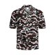 thumbnail image 5 of Camisas Hawaianas Para Hombre Blusa suelta con cuello estampado Camisas informales de para hombres Camisas de manga corta para hombres de primavera (Coffee, XXL), 5 of 6