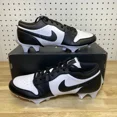 thumbnail image 1 of N I-K-E Jo r-dan 1 Low TD Football Cleats Panda FJ6245-100 Sizes 7-14 NEW, 1 of 6
