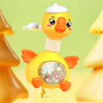 thumbnail image 2 of Jouet Pingouin Lumineux avec Cou Rétractable et Musique pour Bébés Apprenant à Ramper et Explorer, 2 of 6