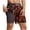 Brown, variant on Mens Swim Trunks American Flag Quick Dry Board Shorts Breathable Hawaii Beach Shorts Swimwear Bathing Suits