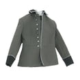 thumbnail image 2 of Uniforme a escala 1:6, ropa elegante, detallada, retro, realista, accesorios de disfraz para modelo de muñeca de cuerpo masculino de 12 pulgadas abrigo, 2 of 10