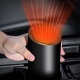 thumbnail image 3 of Portable Car Heater, Car Heater Fast Heating Cool And Warm Portable  Lighter Car Demister Defroster With Rotatable Stand, Car Defogger Fan Car Accessories, 3 of 8