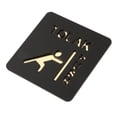 thumbnail image 4 of DOLITY Doors Push Pull Signs Acrylic Door Entrance Signs Push Pull Sticker Sign B Pushing, 4 of 9