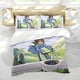 thumbnail image 5 of Nausicaä del Valle del Viento Conjunto de sábanas temático, trío de piezas, cómodo y amigable con la piel, diseño único, regalo de decoración para el hogar para familiares, amigos y fans,140cm *210cm, 5 of 6