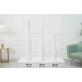 thumbnail image 4 of Leewadee Decorative Tall Floor Vase for Living Room Decor, 26 inches, White, Resin, 4 of 8