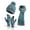Lake Blue, variant on Dress Choice Women Winter Hats Scarfs Touchscreen Gloves Set Warm Knit Fleece Lining Beanie Hat Long Scarf Set Neck Scarves for Women Girl
