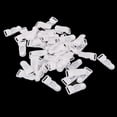 thumbnail image 4 of 12x50pcs Clips De Cinturón De Liga De Plástico Para Mujer Empuñaduras De Ganchos Blanco Sunnimix Clip de liga, 4 of 8