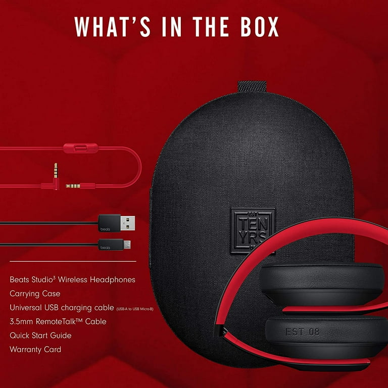 Restored Beats Studio3 Wireless Noise Cancelling Over-Ear Restored Beats Studio3 Wireless Noise Cancelling Over-Ear