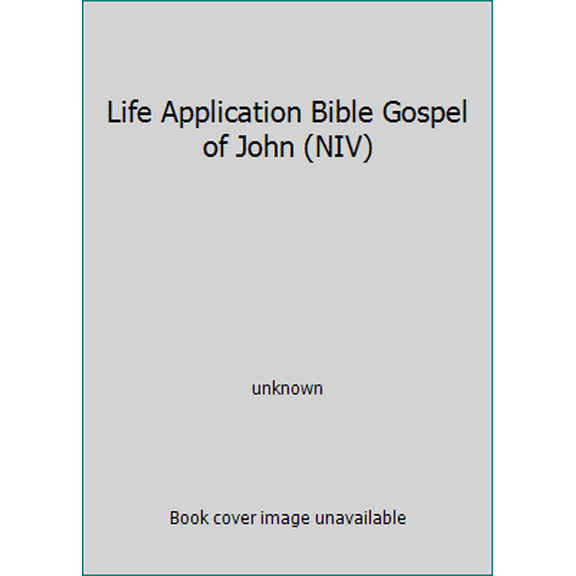 Pre-Owned Life Application Bible Gospel of John (NIV) (Paperback) 0842329315 9780842329316