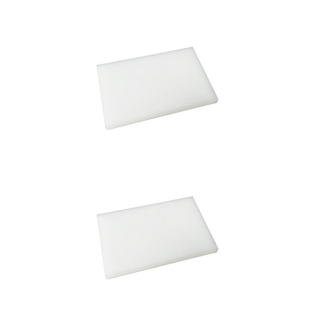 Kenally Almohadilla para perforar agujeros de cuero ABS, reemplazo portátil, protección Rectangular, correa para artesanía en cuero, 150×100×8mm 2piezas