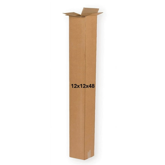 12x12x48 (200 lb strength) | SINGLE CARDBOARD BOX | TALL