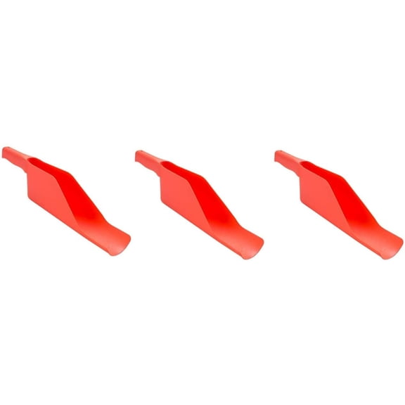 Amerimax Home Products Getter Gutter Scoop 8300 Improved Version - Red - 3 Pack
