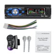thumbnail image 1 of Unidad principal estéreo para automóvil Sunnimix 1 Din Bluetooth 5.0 2 puertos USB con volante control remoto LCD Kit, 1 of 8