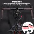 thumbnail image 4 of Bike Handlebar Wraps antideslizante Elástico Cinta autoadhesiva Ligero Peso Ligero Ciclismo Protección Cinturón Pink 2 Piezas / Caja Eigraketly OD003396-06B, 4 of 7