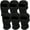 Black, variant on 6 Pack Balaclava Face Mask Full Face Cover Hood Shiesty Ski Mask for Men Women