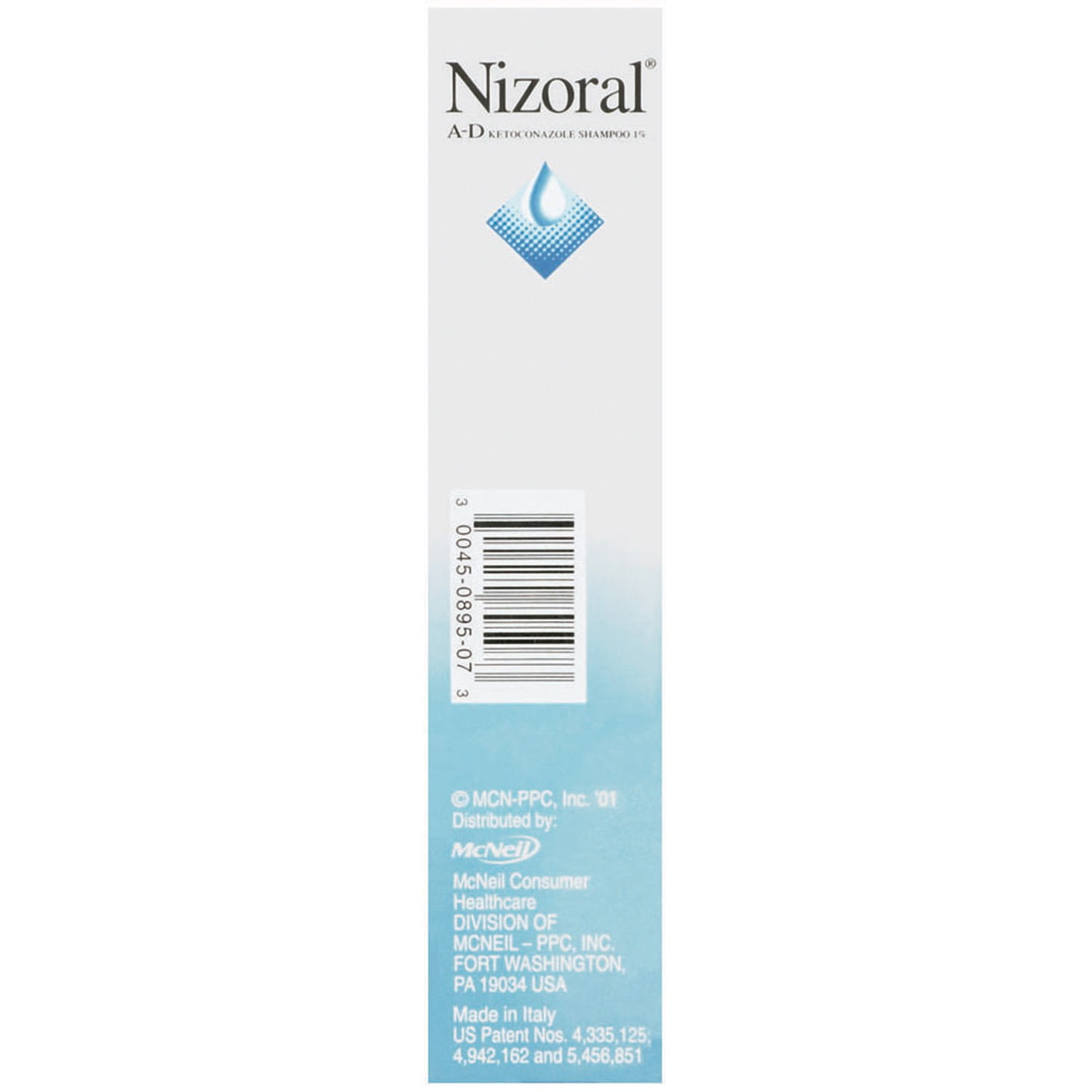 Generic name for nizoral 7 oz